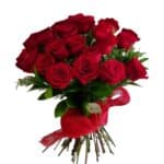 Buquê Luxo Rubi  com 24 rosas